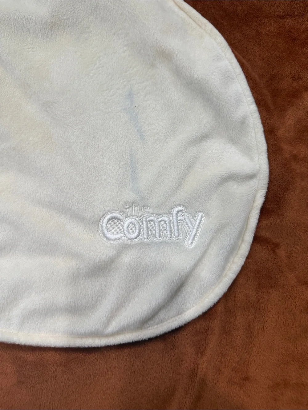 Comfy Brown Reindeer Kids Hoodie Costume with Cream Belly